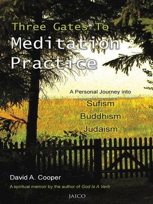 cover image of Three Gates to Meditation Practice